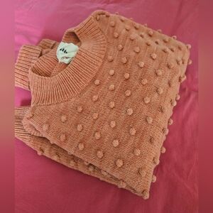 Misha & Puff cotton popcorn sweater